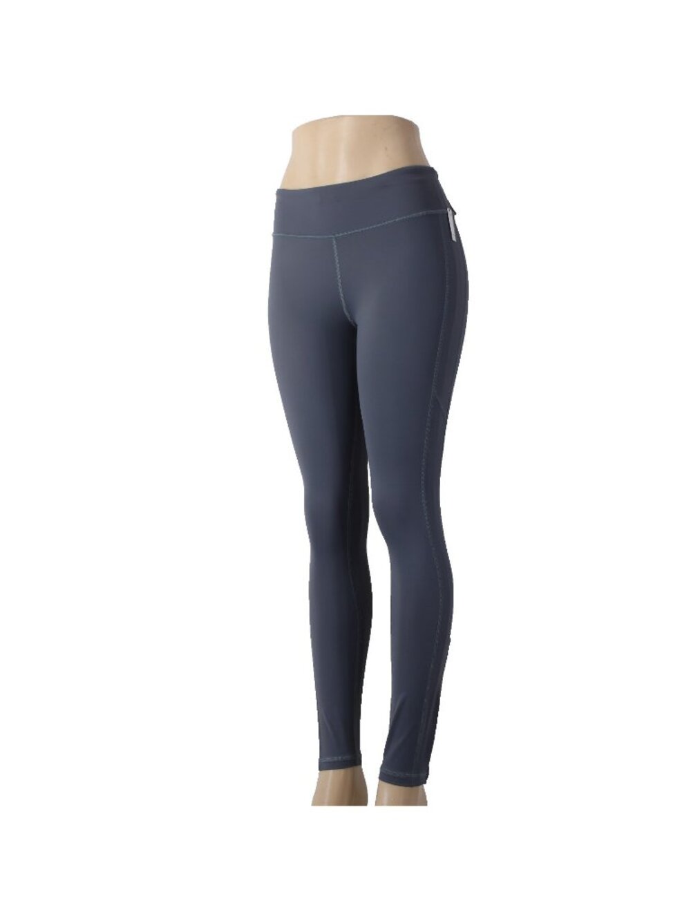 Victoria Sport AW Pant NEW Sz S x 27 Gray Medium Rise Zip Detail Polyamide